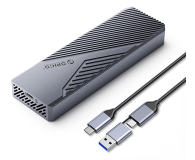 Obudowa do dysku Orico M.2 NVME USB-C 3.2 20Gb/s - szara
